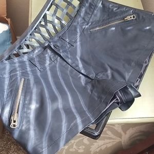 We The Free Faux Leather Shorts